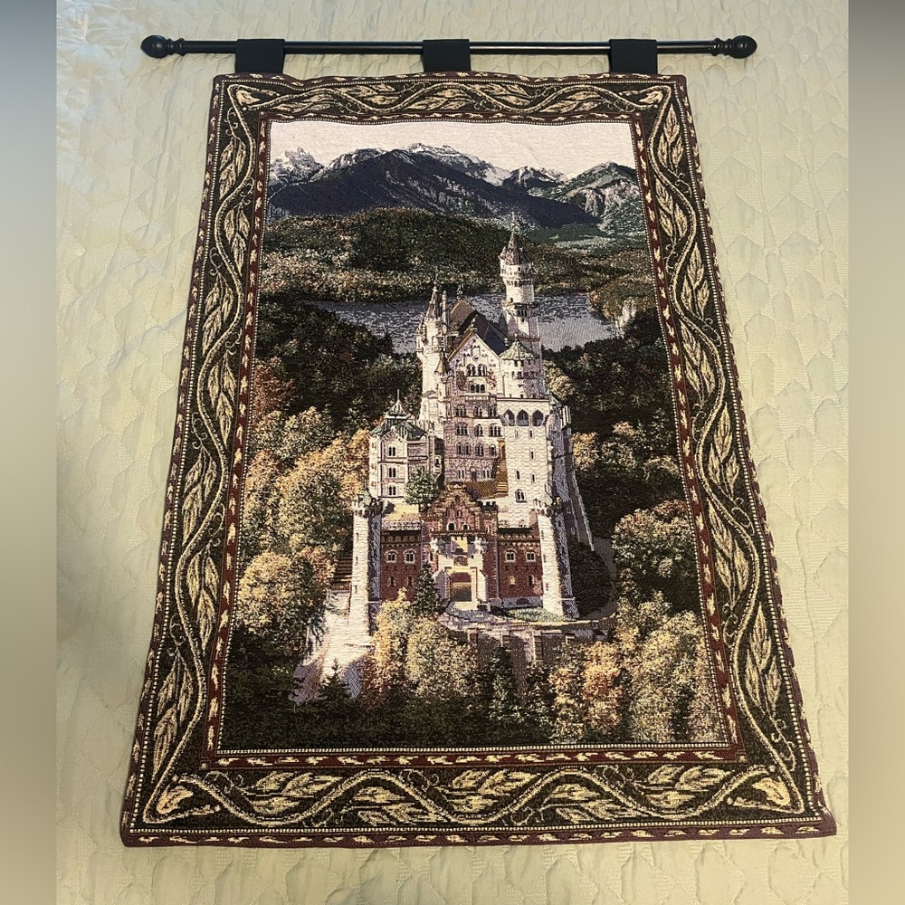 Neuwschwanstein Castle Tapestry